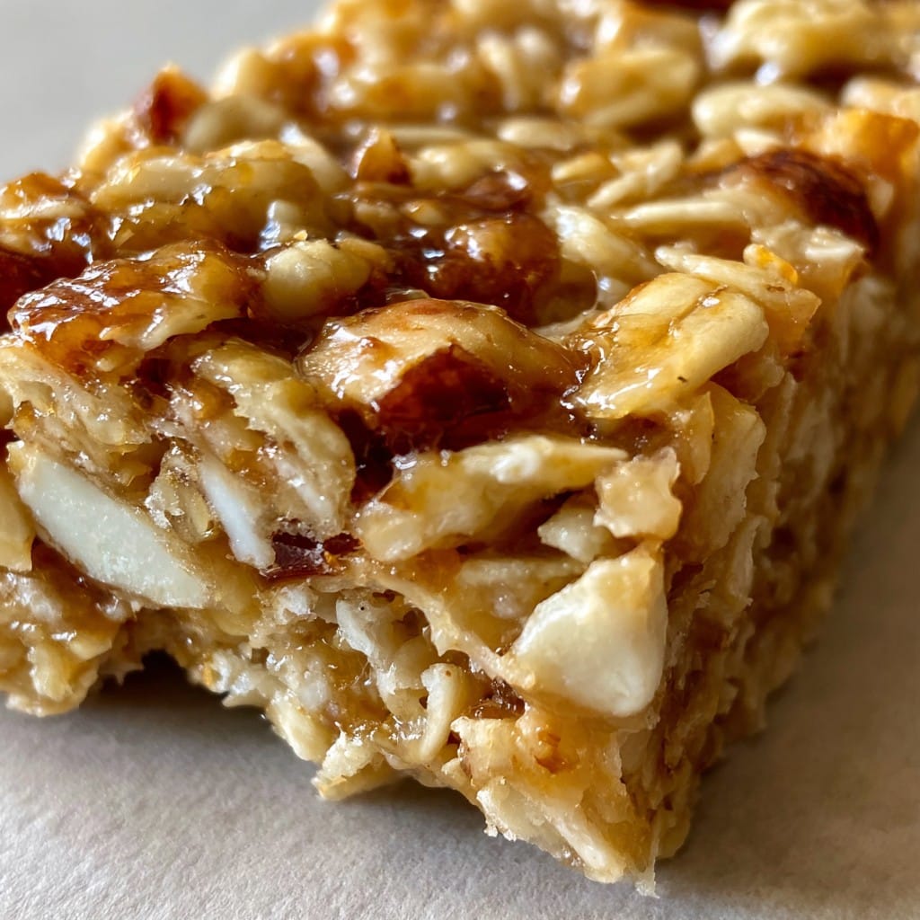 Healthy Chewy Granola Bar Recipe With Oats