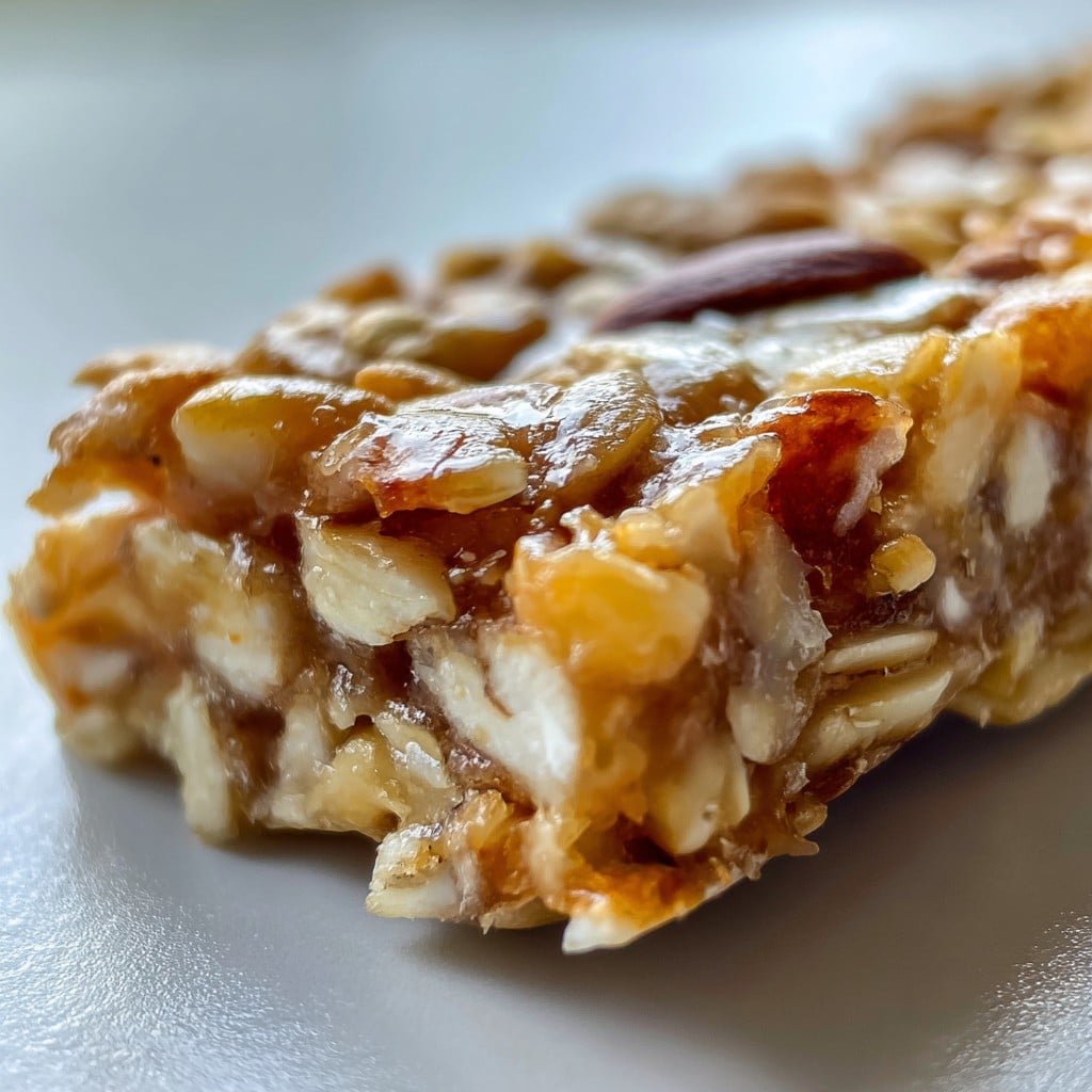 Healthy Chewy Granola Bar Recipe With Oats