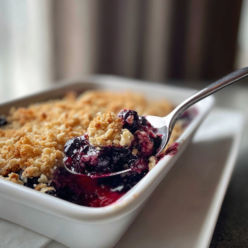 Martha’s Blueberry Crisp – Buttery Crumble & Juicy Berries