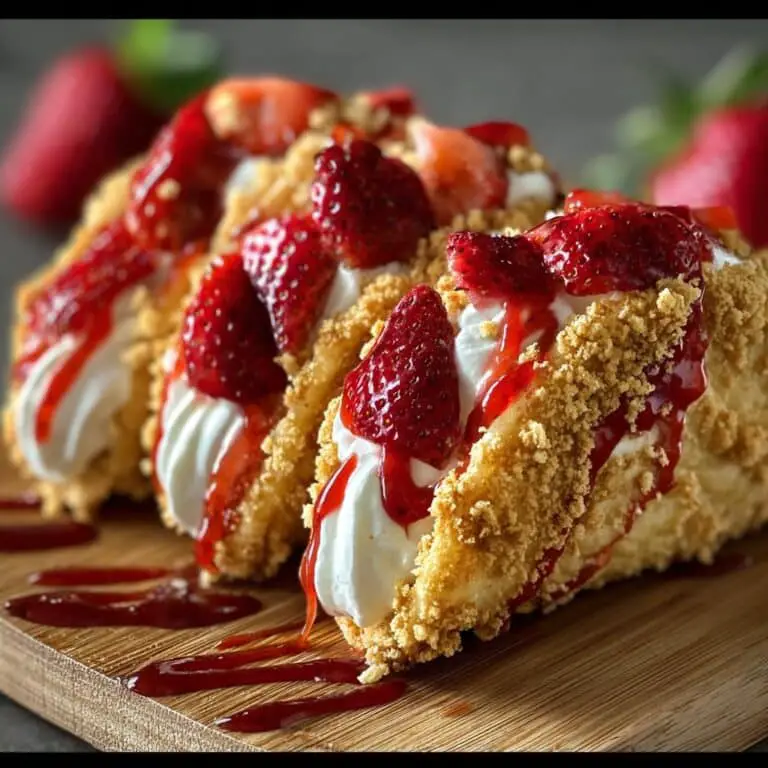 Strawberry Crunch Cheesecake Tacos: My Homemade Favorite