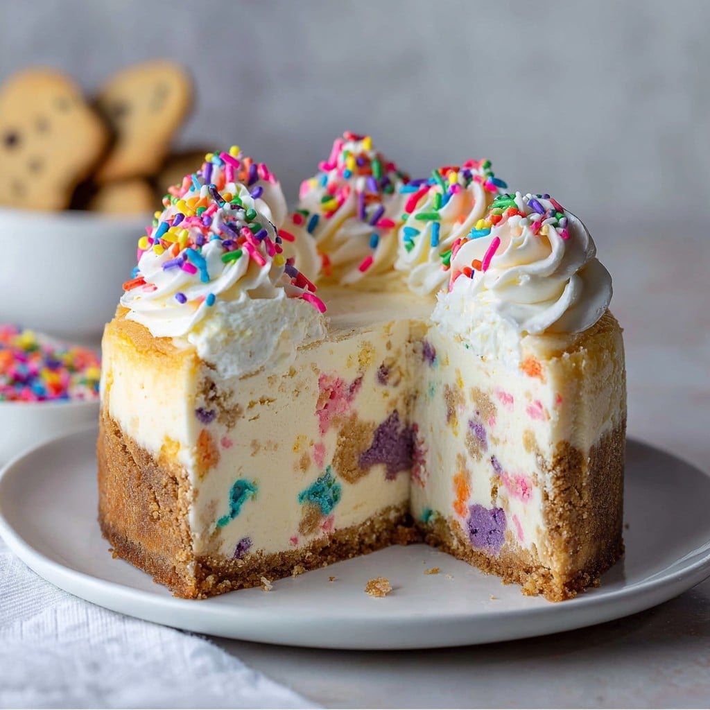 Sugar Cookie Cheesecake