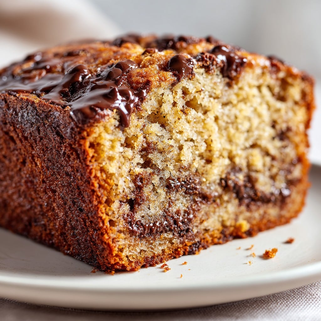 Super Moist Banana Bread with Melty Chocolate Chips
