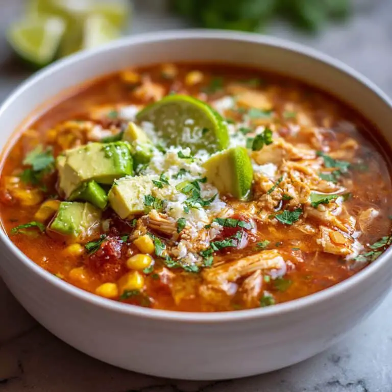 Whole30 Chicken Taco Soup – Loaded with Veggies & Protein