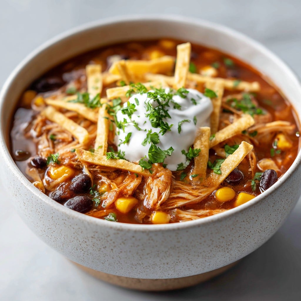 Whole30 Chicken Taco Soup – Loaded with Veggies & Protein