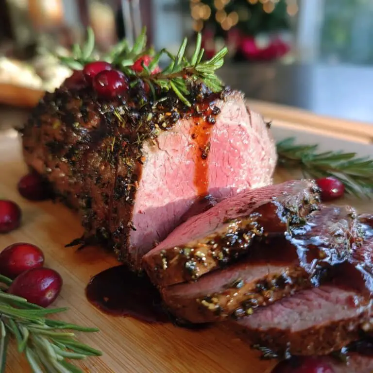 Beef Tenderloin Roast – A Classic Centerpiece for Christmas