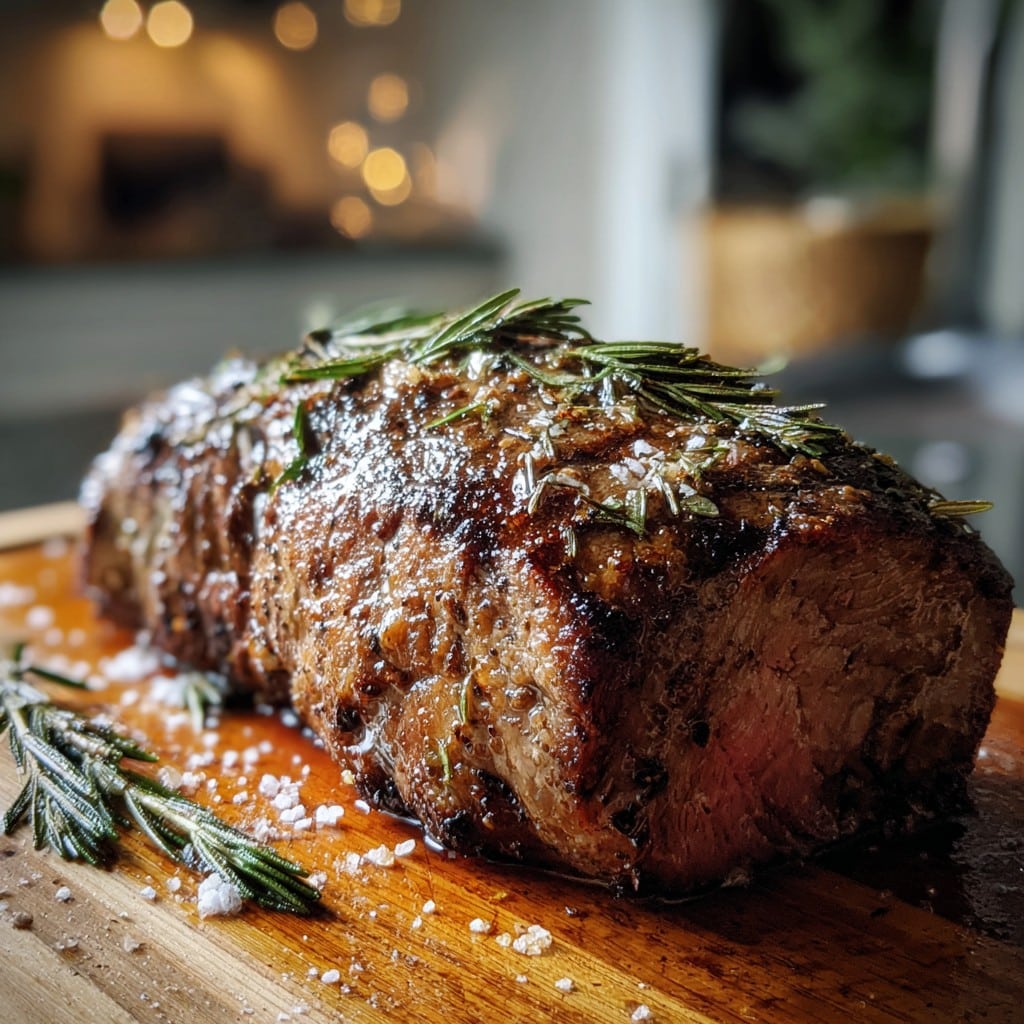 Beef Tenderloin Roast – A Classic Centerpiece for Christmas