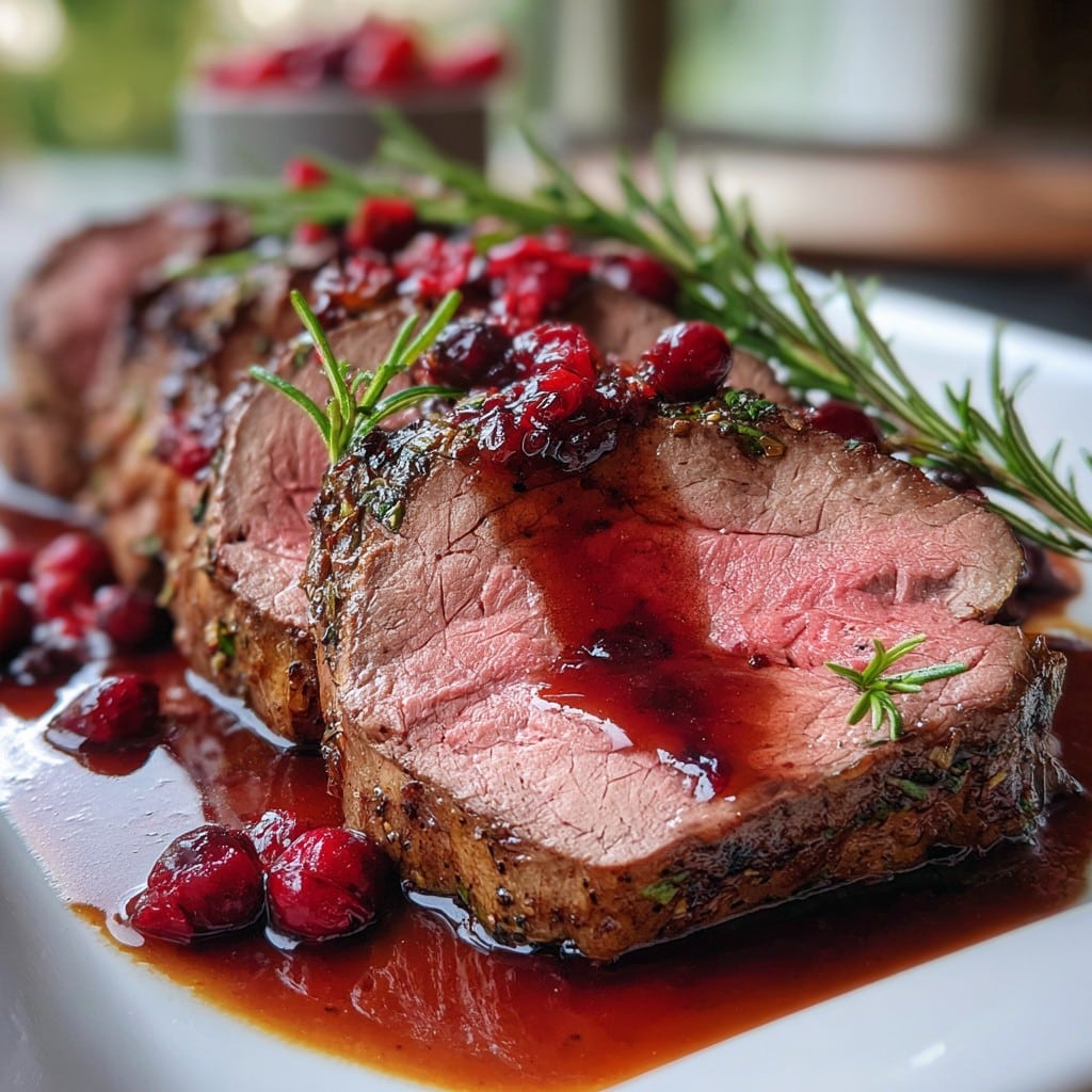 Beef Tenderloin Roast – A Classic Centerpiece for Christmas