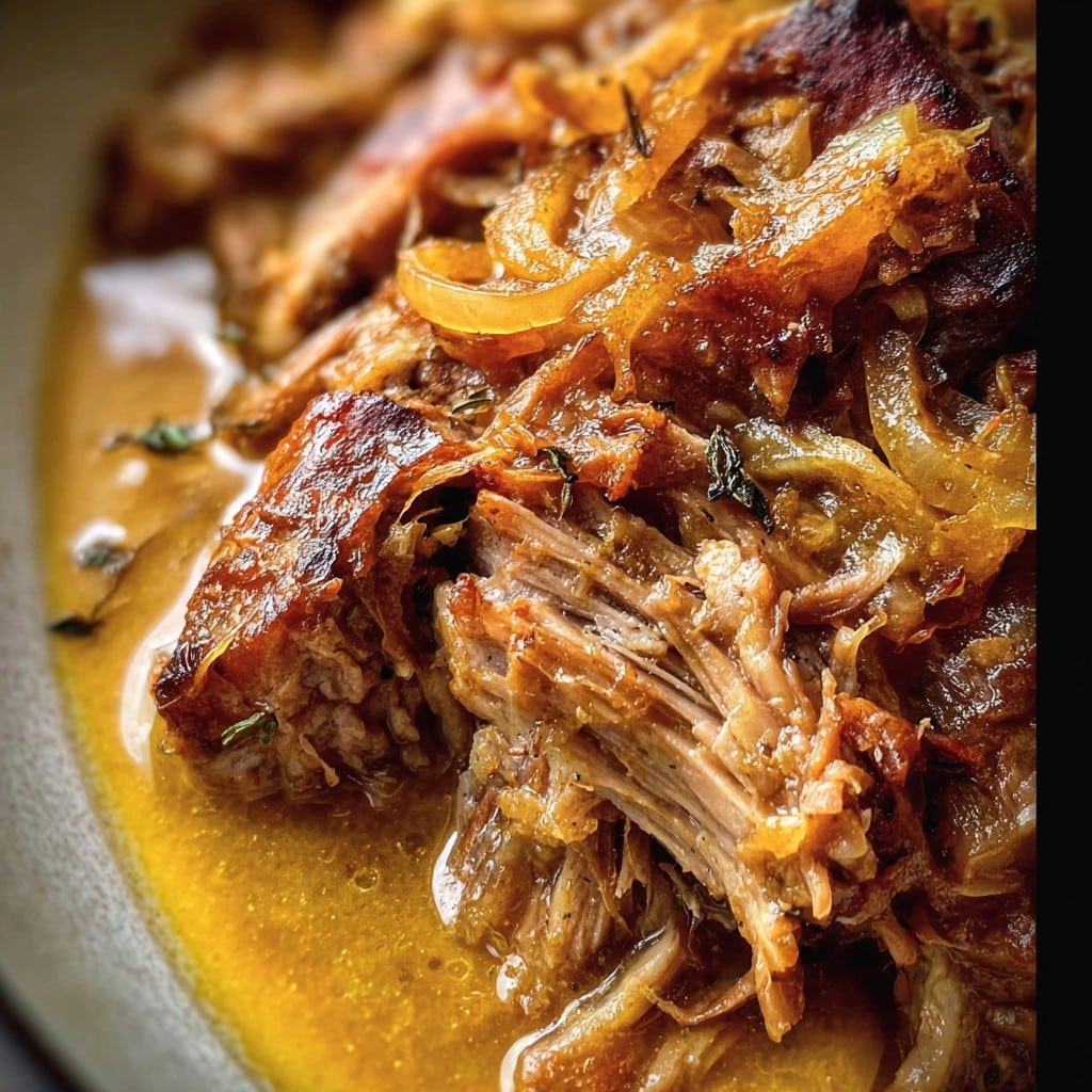 Braised Pork with Apple Cider – Cozy Autumn Dinner Idea