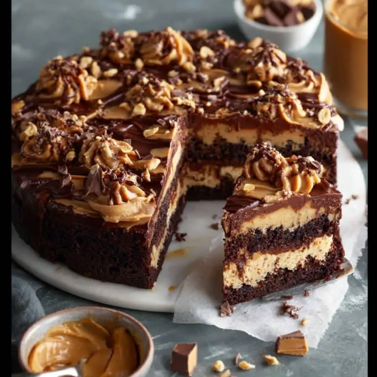 Chocolate Peanut Butter Cake: My Addictive (Messy!) Home Recipe