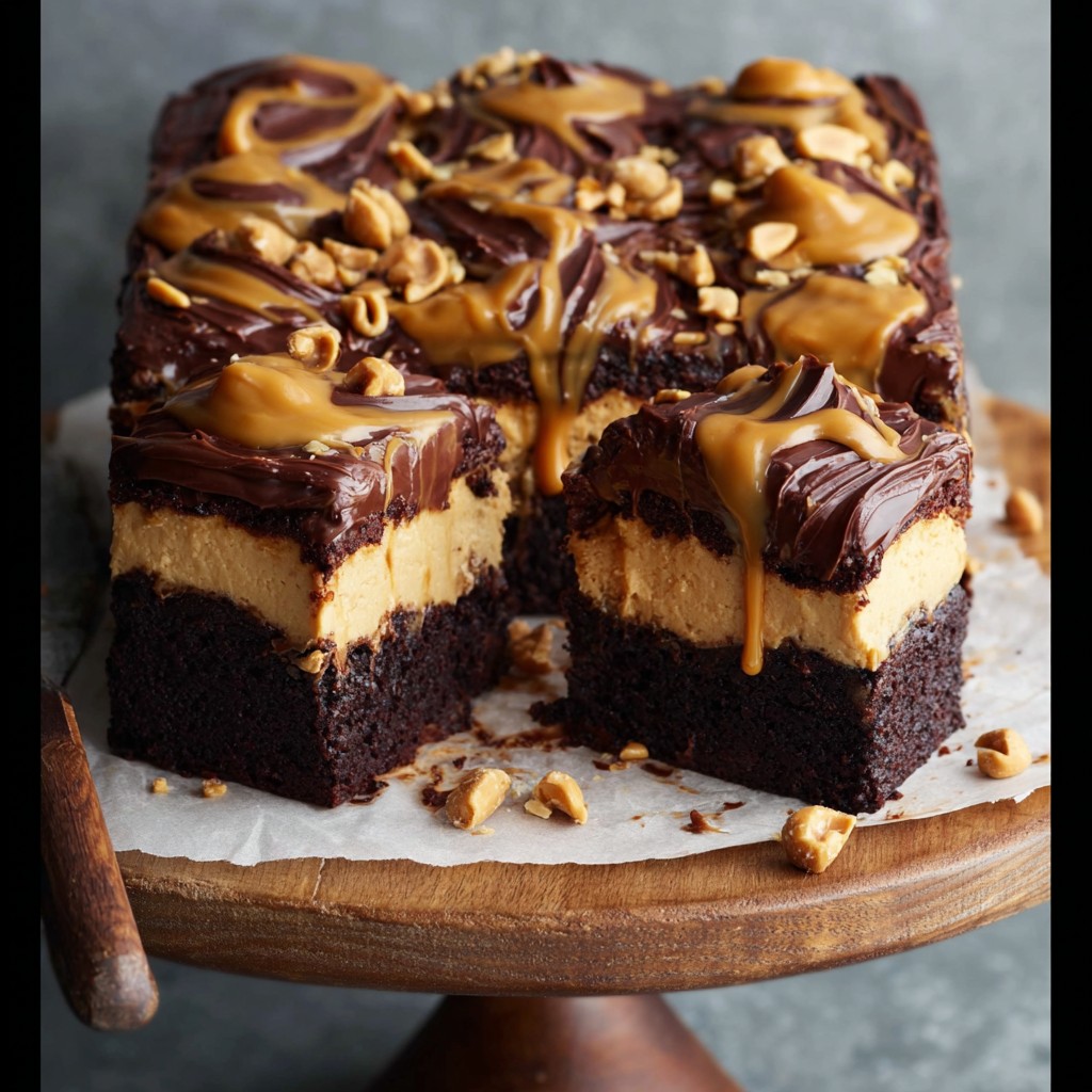 Chocolate Peanut Butter Cake