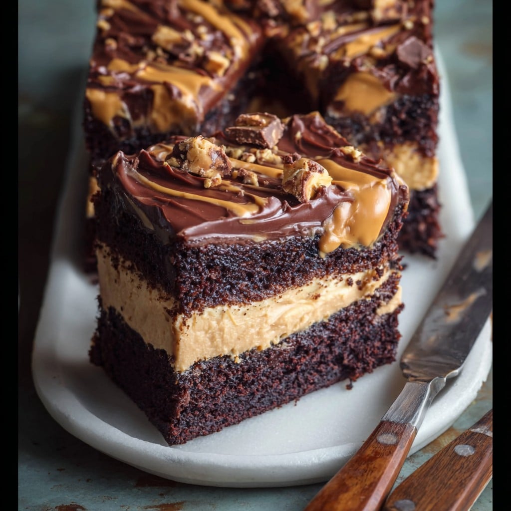 Chocolate Peanut Butter Cake
