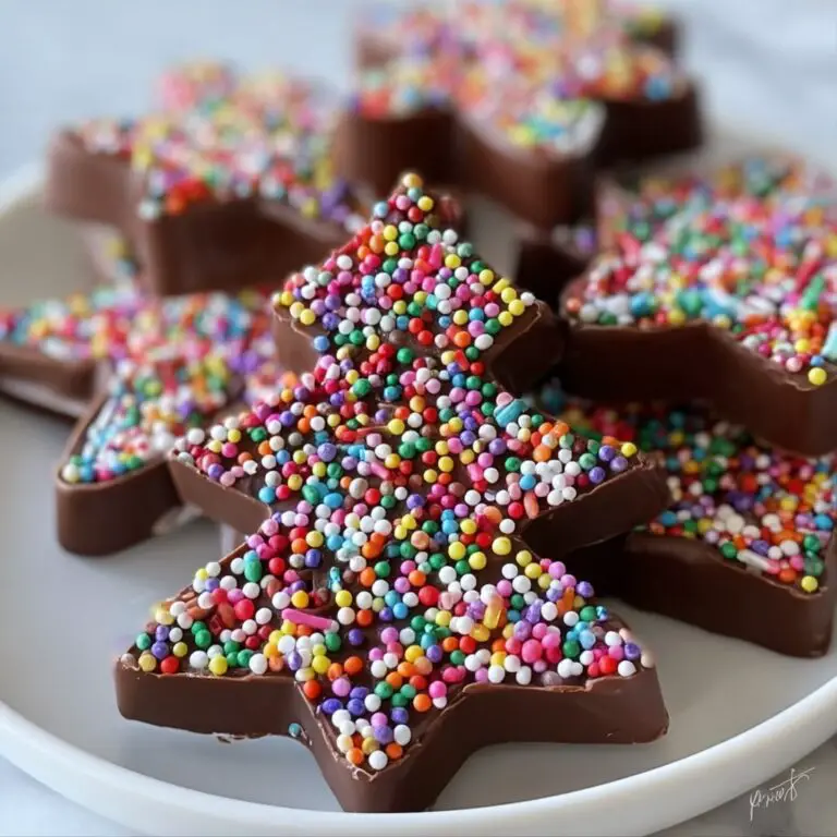 Christmas Chocolate Bars with Sprinkles – Cookie Cutter Magic
