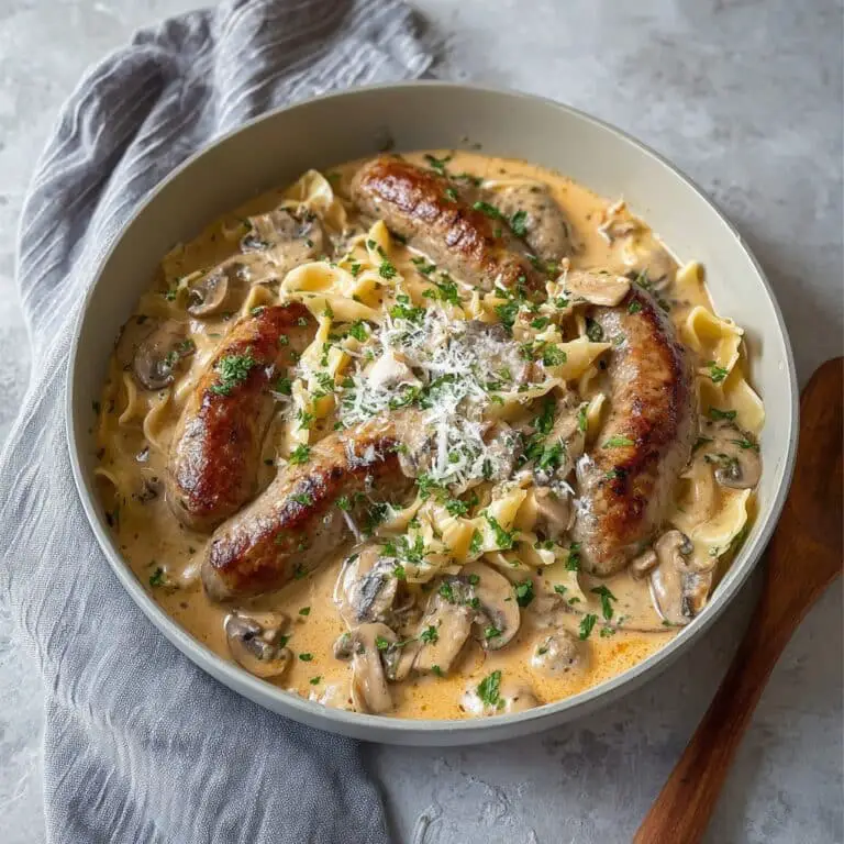Creamy Sausage Stroganoff Recipe: Hearty, Cozy Comfort Food