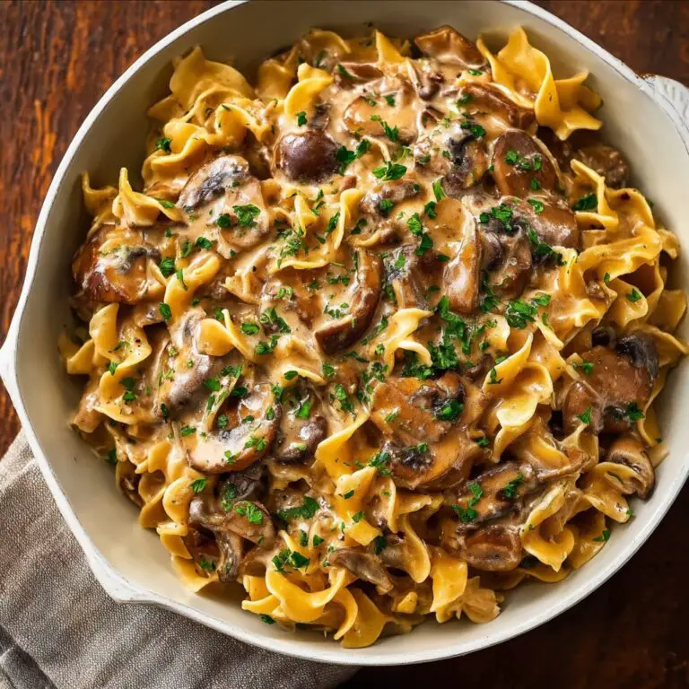 Creamy Vegetarian Mushroom Stroganoff Recipe for Real-Life Cooks