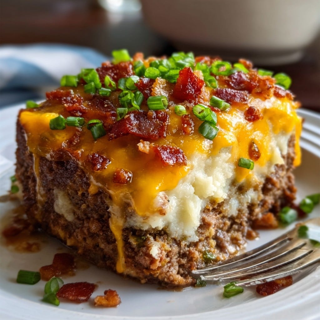 Easy Cheesy Meatloaf Casserole – Family-Favorite Weeknight Dinner