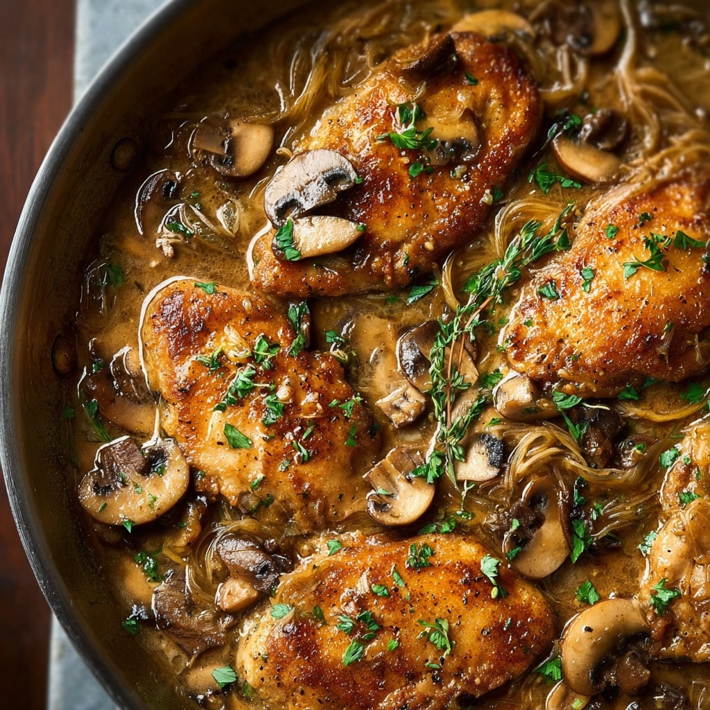Easy Chicken Marsala with Mushrooms Recipe