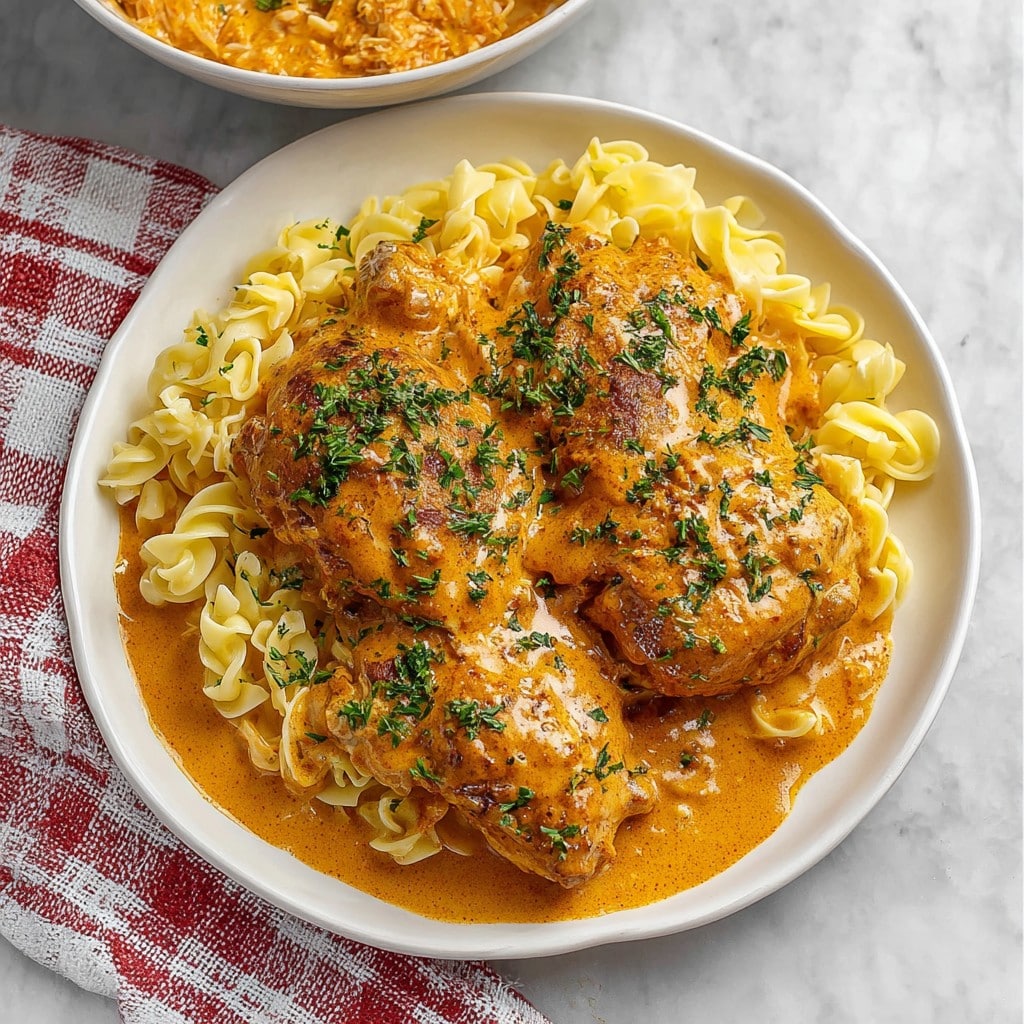 Easy Chicken Paprikash Recipe