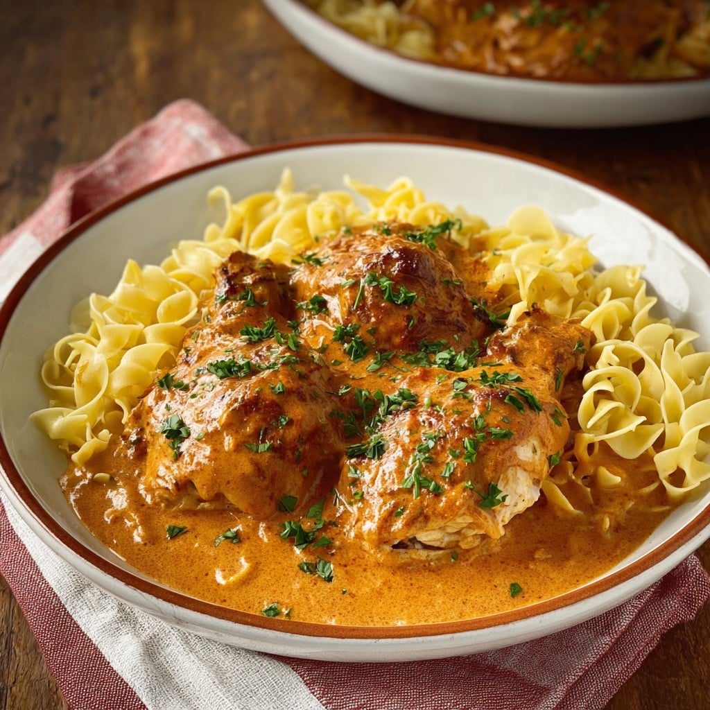 Easy Chicken Paprikash Recipe