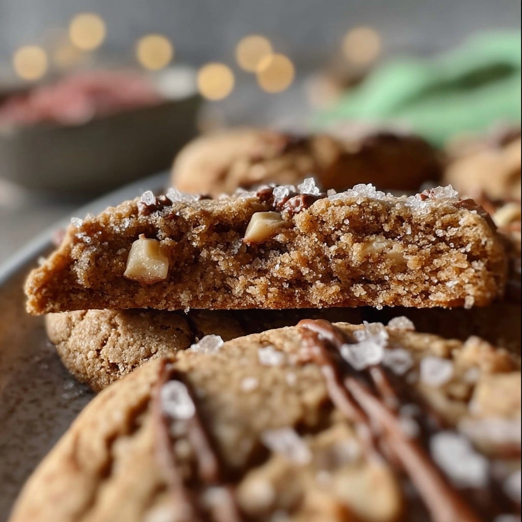 Easy Christmas Cookie Recipe – Hazelnut & Sea Salt Perfection