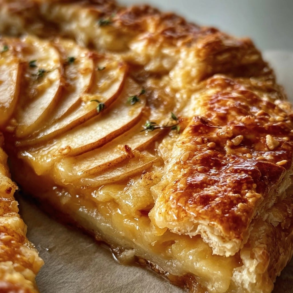 Flaky Apple Cheddar Galette – A Unique Twist on Apple Pie