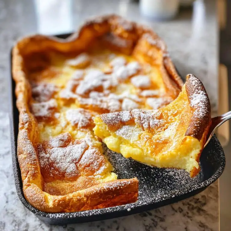 German Pancake Recipe – Baked Pancake Breakfast Idea