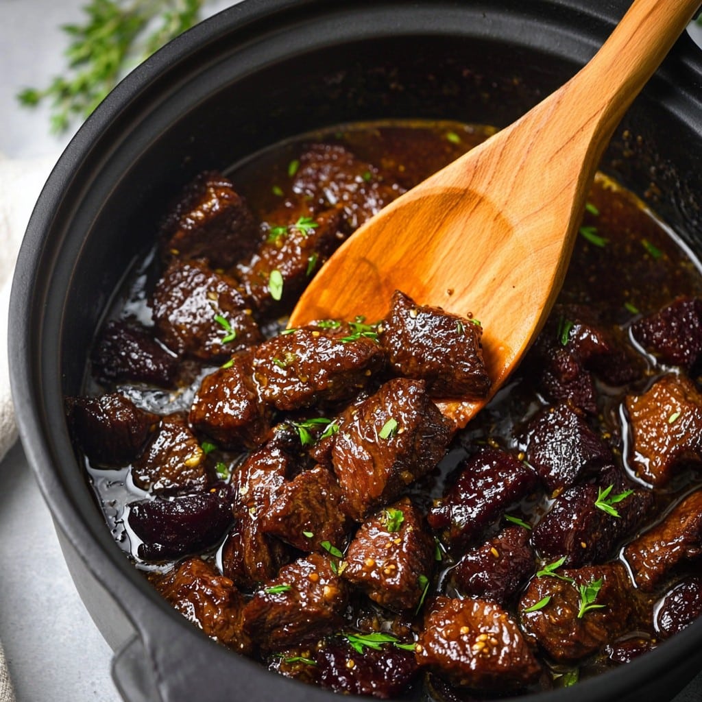 Honey Garlic Steak Bites Recipe
