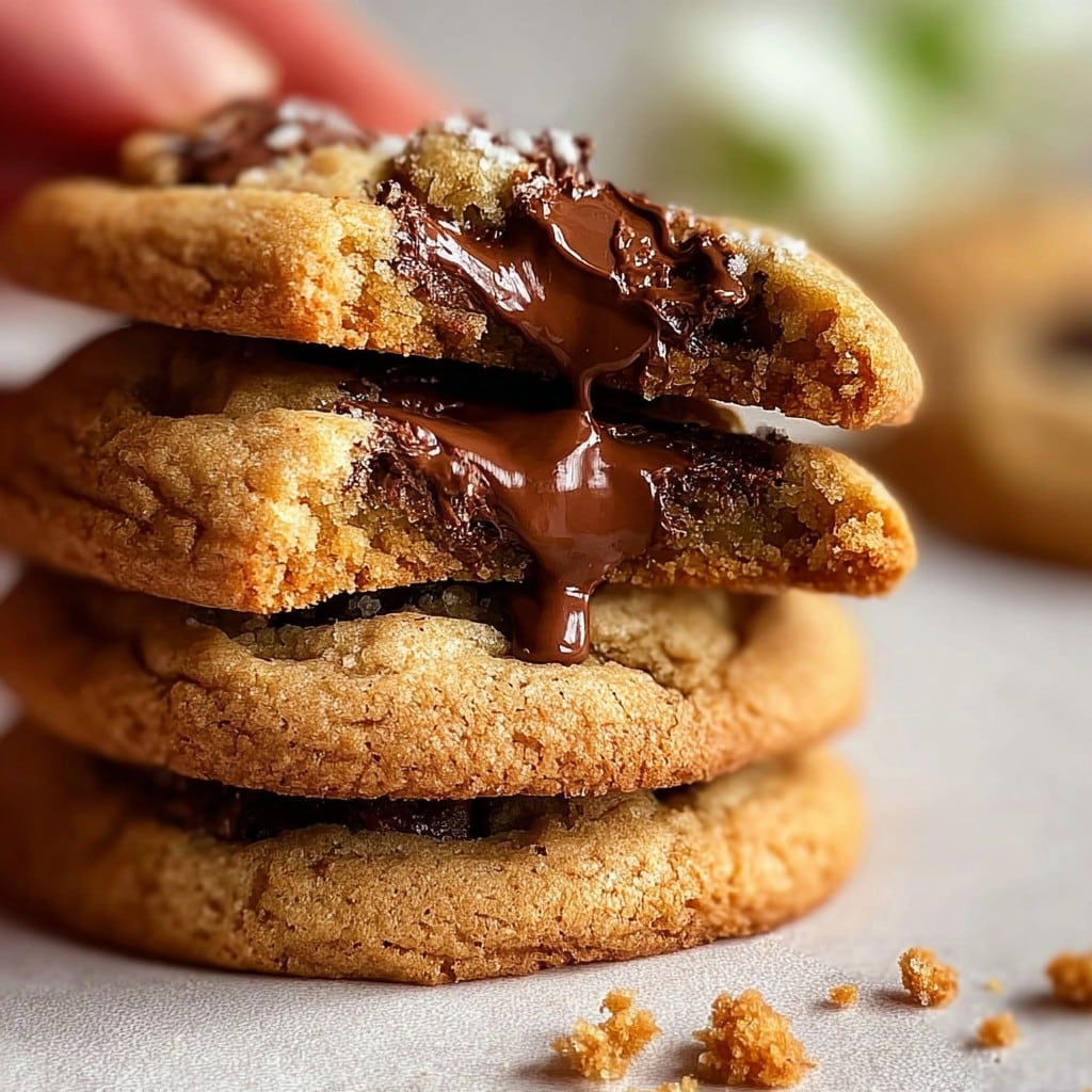 Nutella Stuffed Cookies Recipe