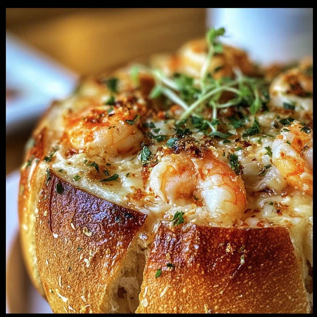 Seafood Bread Bowl Dip – Perfect Party or Dinner Recipe Idea
