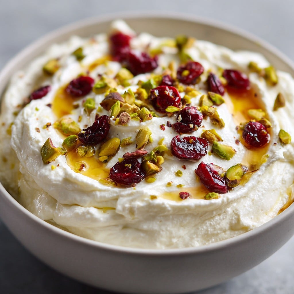 Whipped Feta Dip with Honey, Pistachios & Cranberries – A Stunning Holiday Appetizer