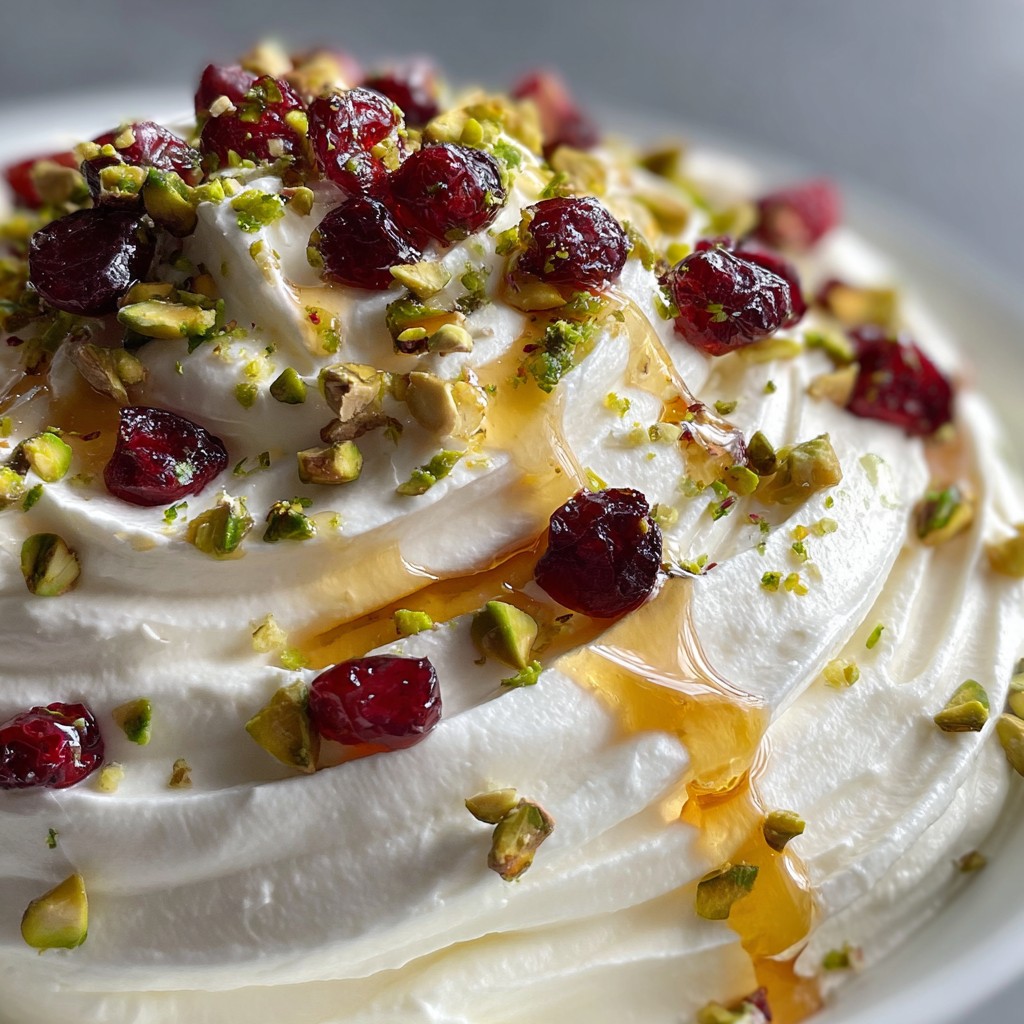 Whipped Feta Dip with Honey, Pistachios & Cranberries – A Stunning Holiday Appetizer