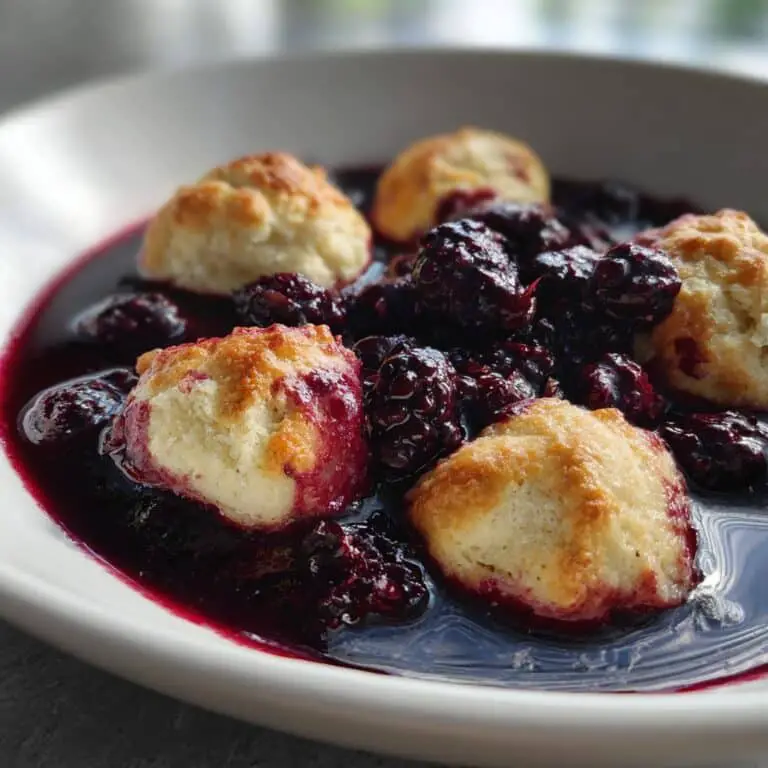 Blackberry Dumplings – Old-Fashioned Southern Comfort Dessert