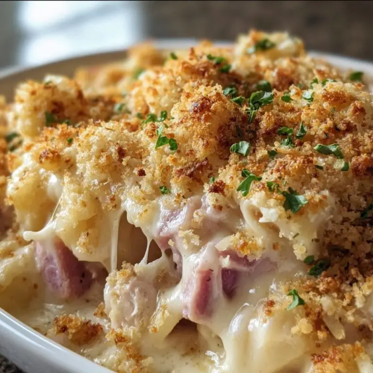 Chicken Cordon Bleu Casserole