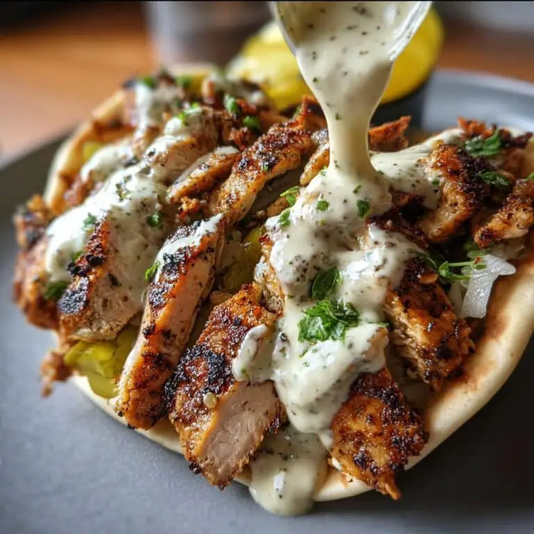 Chicken Shawarma with Garlic Sauce – Authentic & Flavor-Packed