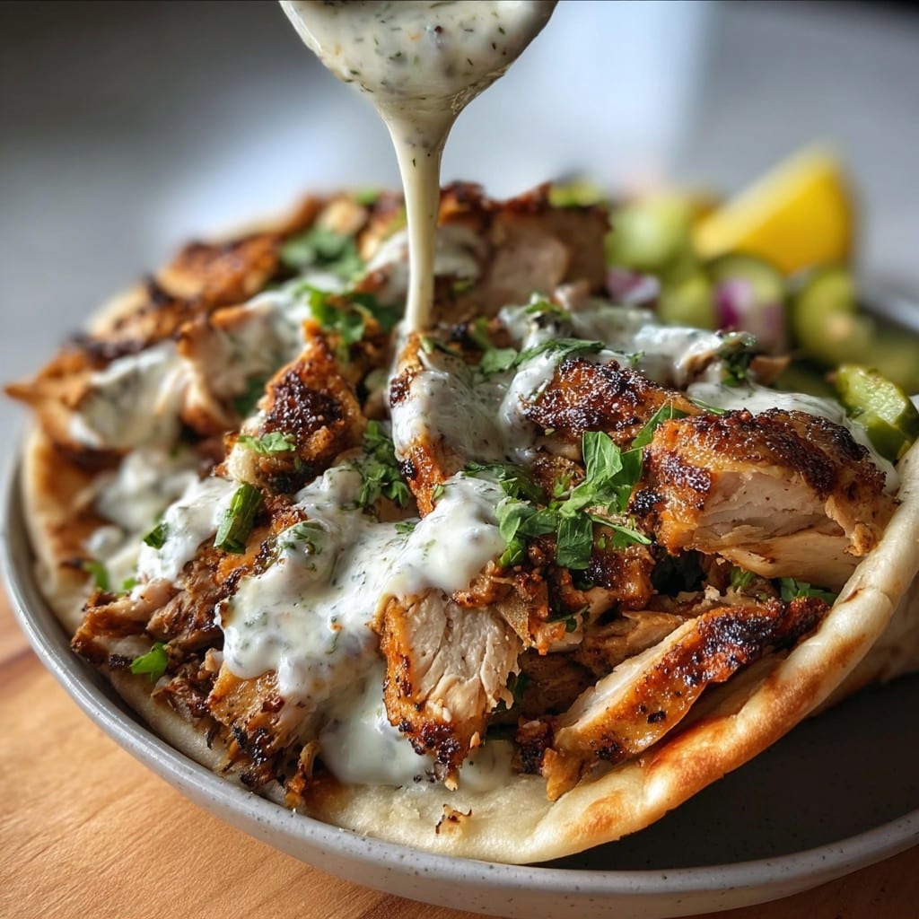 Chicken Shawarma with Garlic Sauce – Authentic & Flavor-Packed