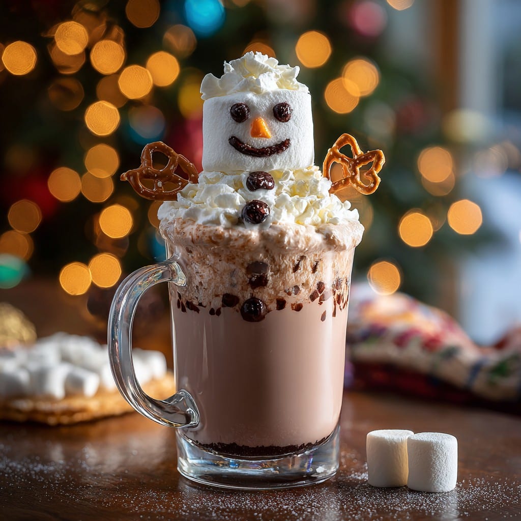 Christmas Cocktails Baileys | Drunken Snowman