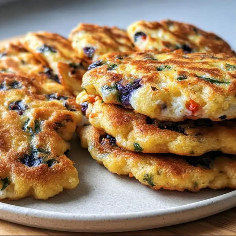 Cottage Cheese Blueberry Cloud Bread – Light & Fluffy