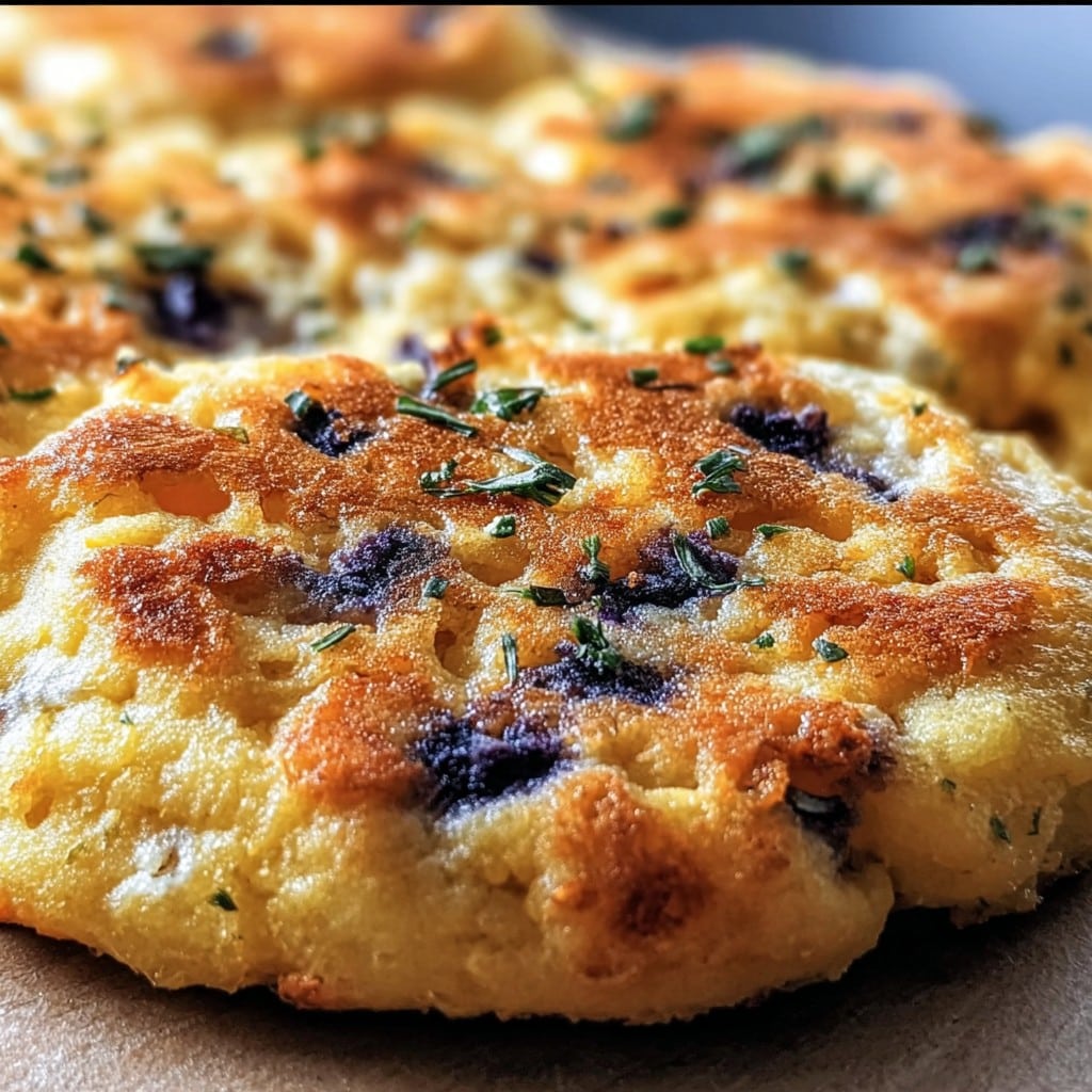 Cottage Cheese Blueberry Cloud Bread – Light & Fluffy