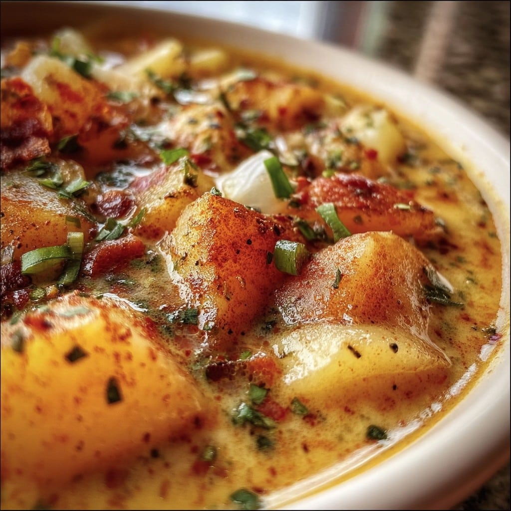 Creamy Cajun Potato Soup – A Southern Comfort Favorite