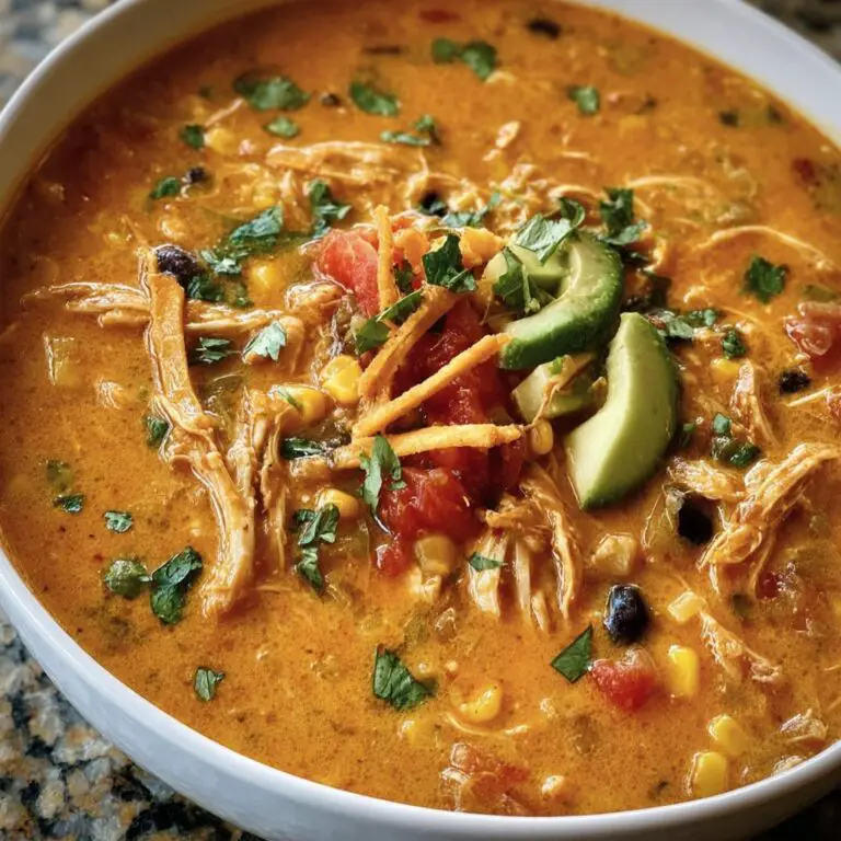Creamy Chicken Tortilla Soup