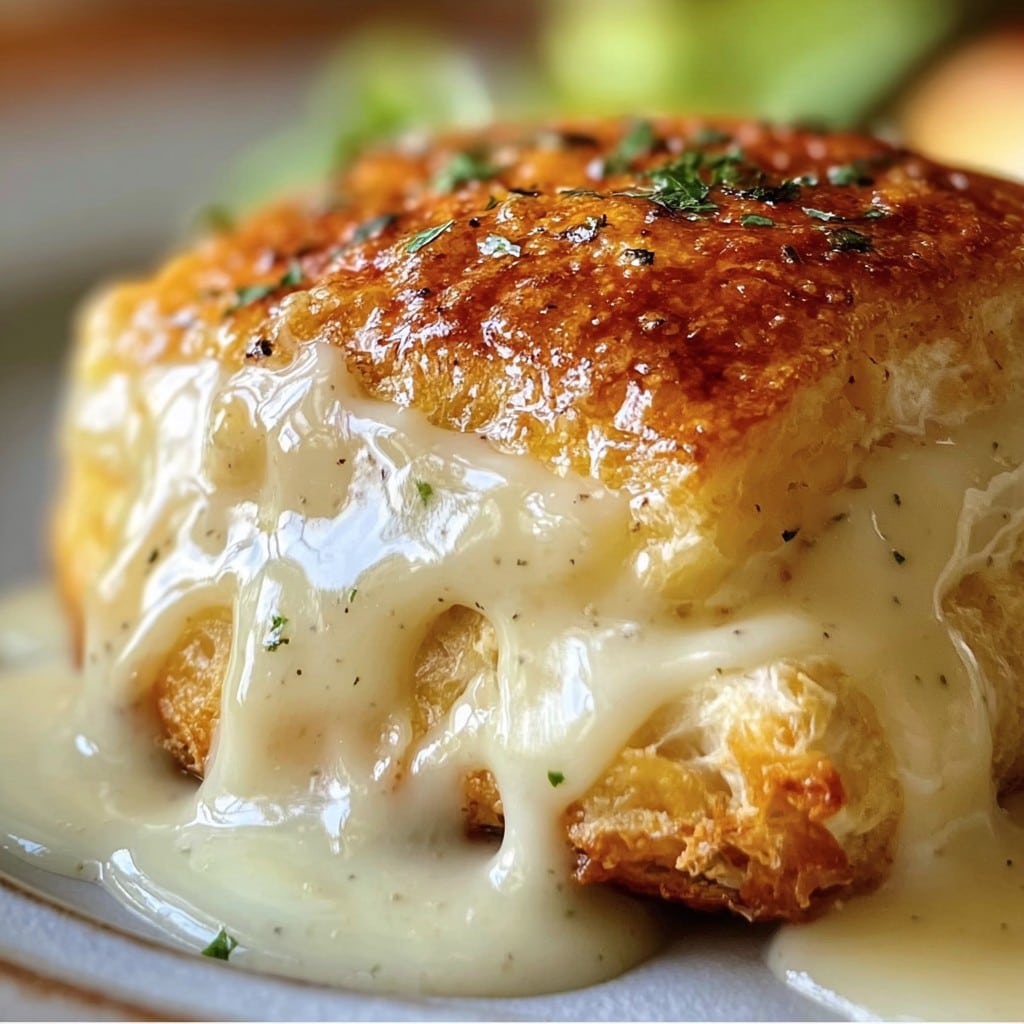 Creamy Parmesan Chicken Pillow Recipe – Cozy Weeknight Dinner Idea