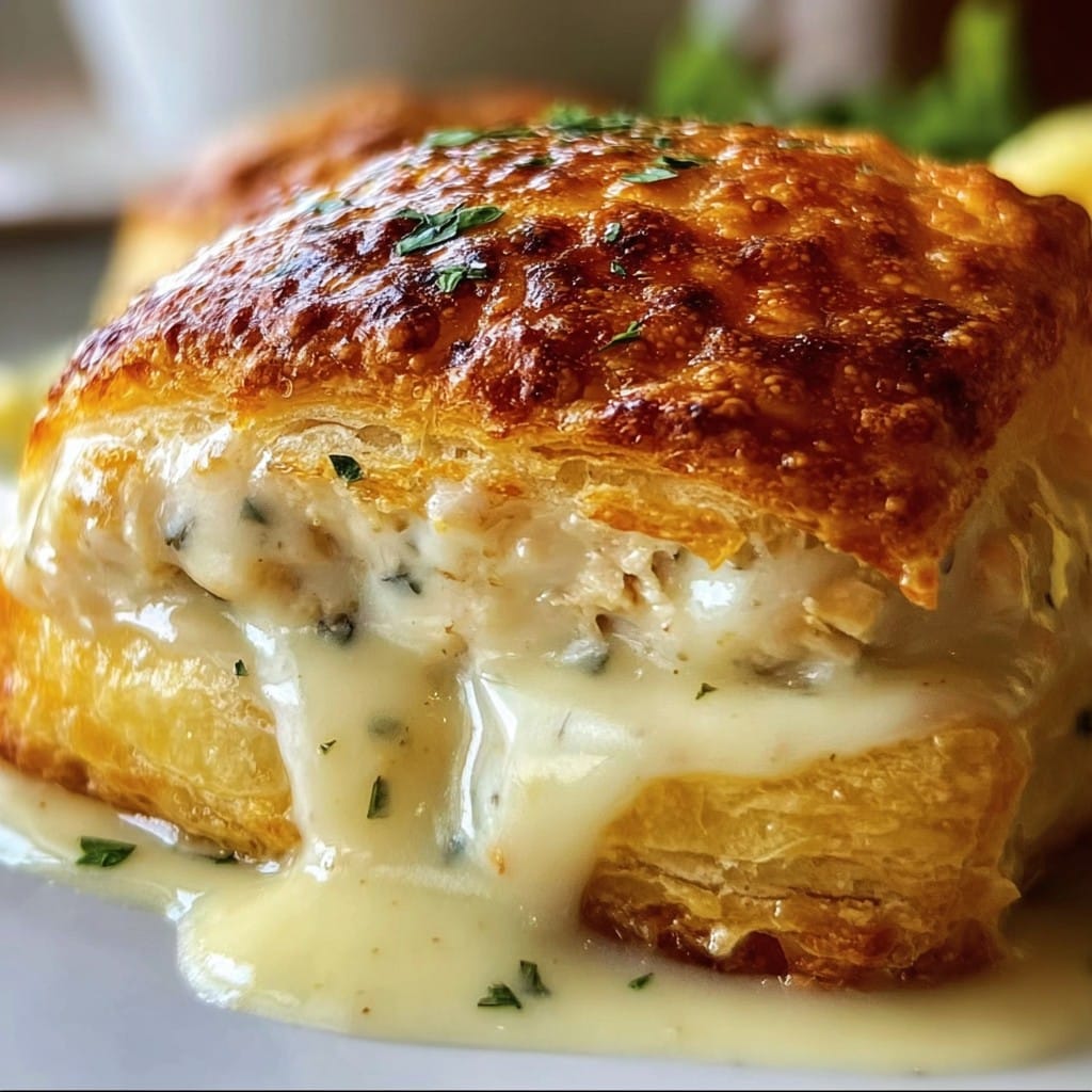 Creamy Parmesan Chicken Pillow Recipe – Cozy Weeknight Dinner Idea