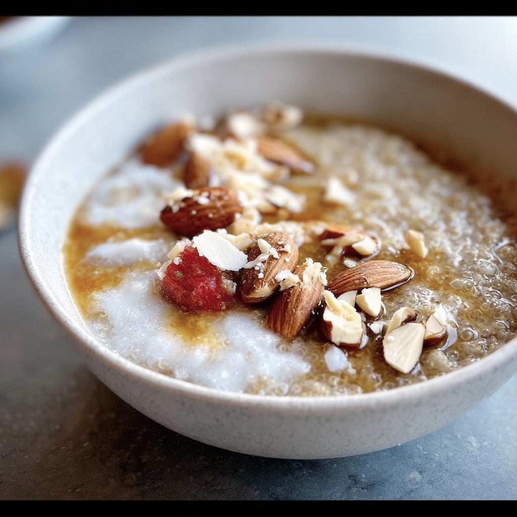 Creamy Quinoa Porridge – A High-Protein Oatmeal Alternative