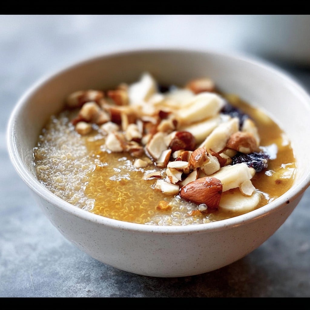 Creamy Quinoa Porridge – A High-Protein Oatmeal Alternative