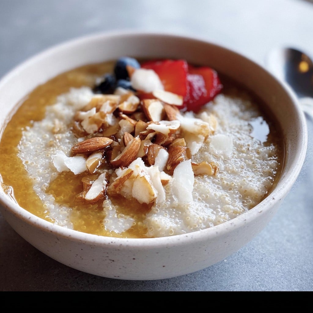 Creamy Quinoa Porridge – A High-Protein Oatmeal Alternative