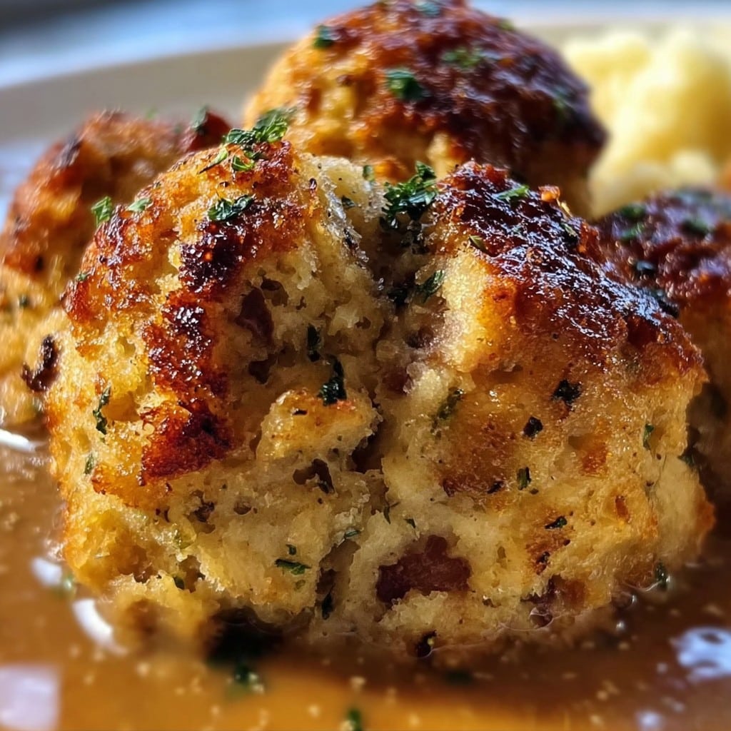 Crispy Baked Turkey Stuffing Balls – A Festive Finger Food Idea