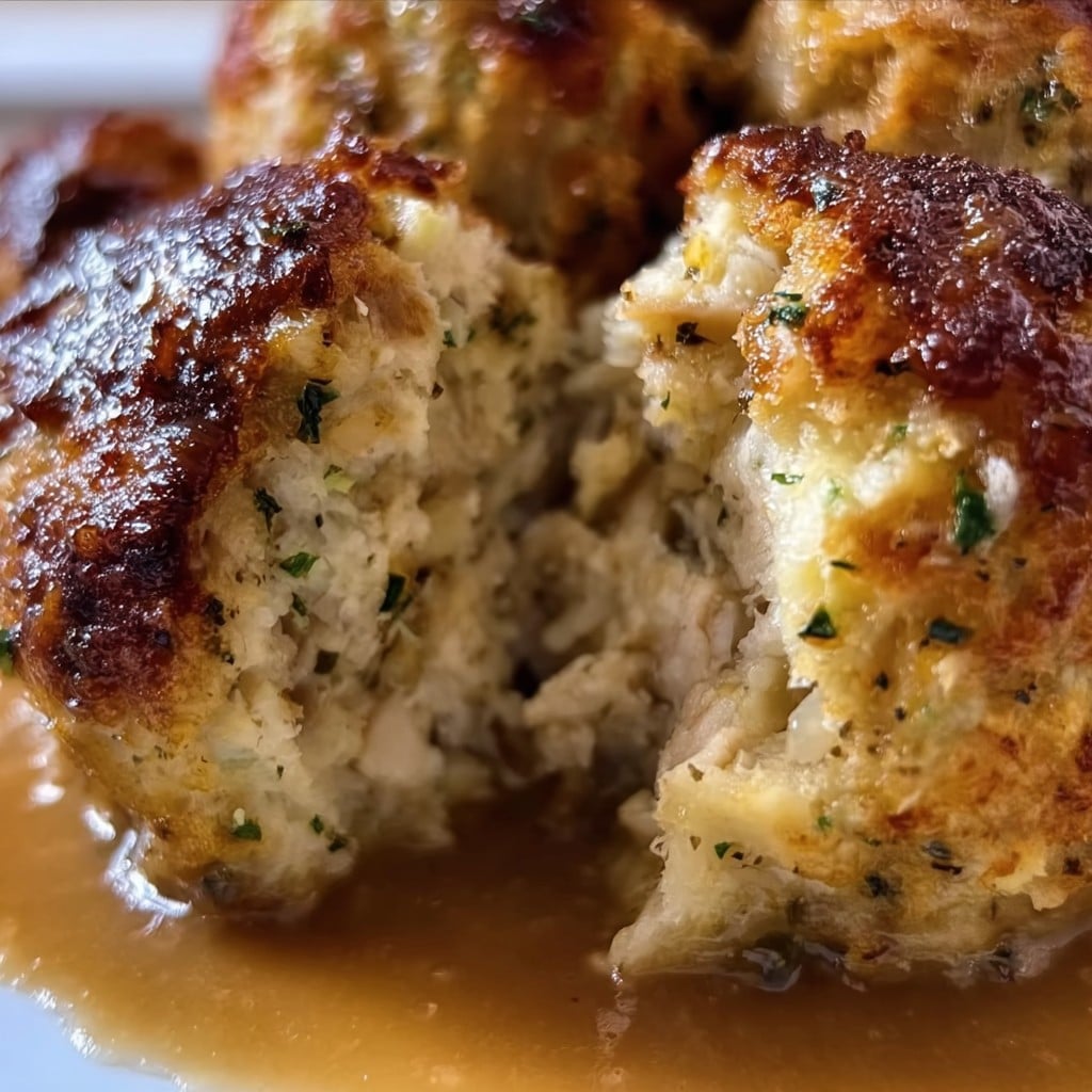 Crispy Baked Turkey Stuffing Balls – A Festive Finger Food Idea