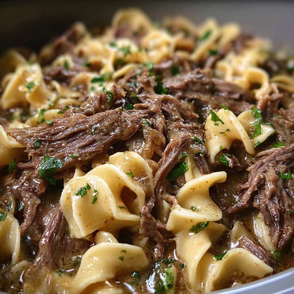 Crock pot Beef & Noodles