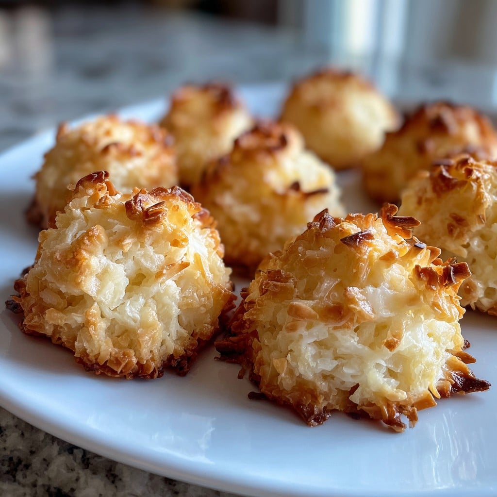 Easy Coconut Macaroons – Soft, Chewy & Just 5 Ingredients