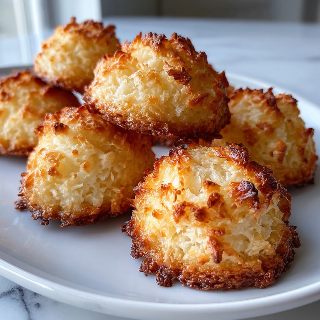 Easy Coconut Macaroons – Soft, Chewy & Just 5 Ingredients