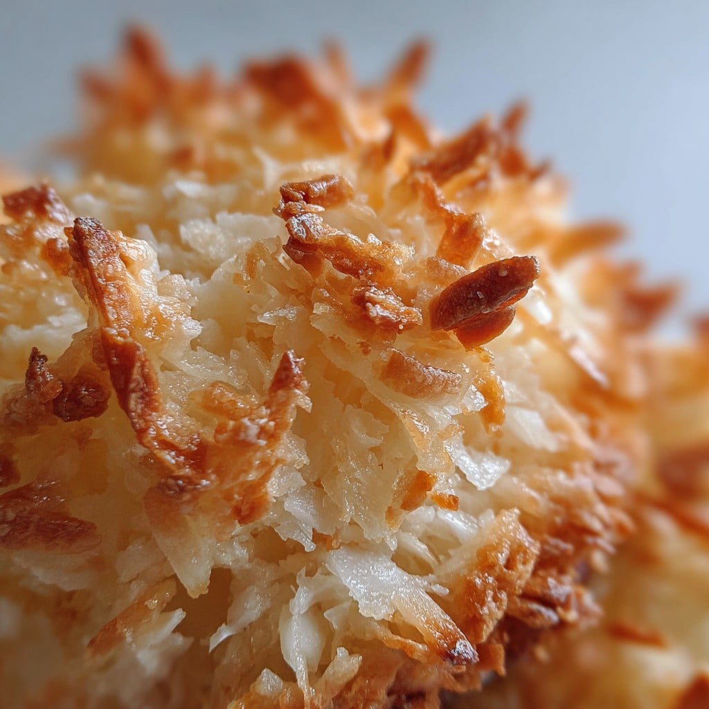 Easy Coconut Macaroons – Soft, Chewy & Just 5 Ingredients